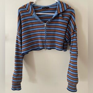 Kendall & Kylie (PacSun) cropped zip up